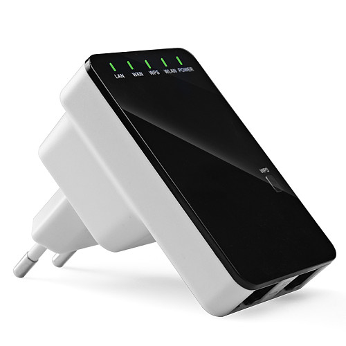 F05212 Multifunctional Wireless Wifi 300Mbps 802.11b/g/n Network Mini Single Router Repeater Range Expander Support AP W