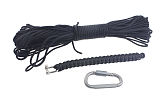 Survival Necessities Parachute Paracord Cord with Umbrella Rope+ D Hook