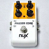 NUX Phaser Core Guitar Effects Pedal Modulation Stomp Effect Pedal Tone Lock Preset Function True Bypass