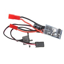 10A Brushed ESC Two-Way Motor Speed Controller With Brake For 1/16 1/18 1/24 RC Car Boat Tank