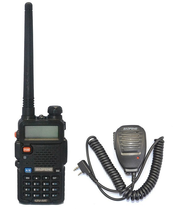 BAOFENG UV-5R UU 136-174/400- 520MHz VHF/UHF two way radio+MIC Speaker