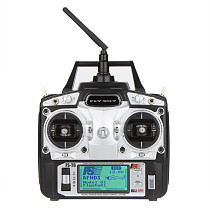 Flysky FS-T6 6CH 2.4G LCD Transmitter R6B Receiver Digital Radio System for RC Helicopter Quadcopter Glider Airplane