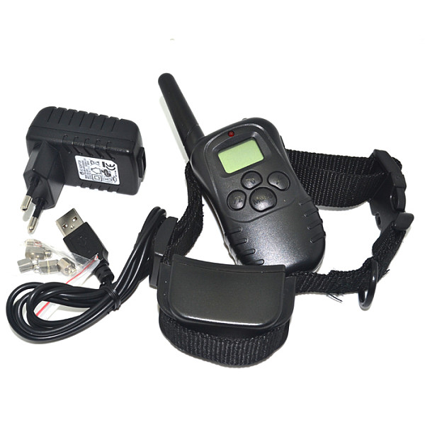 LCD 311M Remote Training Collar Beeper System Waterproof & Rechargeable Pet Dog Stop Barking