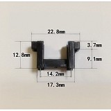 100PCS New Fuse Holder Panel Mount Appropriate for 5*20MM Tube