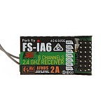 1pcs Original 2.4G Flysky FS-iA6 6 Channel Remote Control Receiver With Double Antenna Compatible Flysky i4 i6 i10 Trans