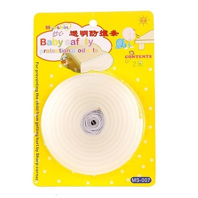 Myoshin U-Shaped 2 Meters Safety Crash Bar Kids Edge Corner Guards Baby Thick Protective Strip
