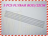 5PCS HS1264 Flybar Rod 220mm For ALIGN TREX T-REX 450 SE V2 PRO SPORT Rc Helicopter Heli