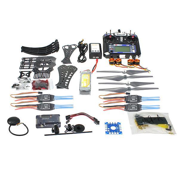 DIY RC Drone Quadrocopter X4M360L Frame Kit with GPS APM 2.8 RX TX RTF F14892-B