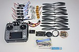 F02015-J 6Axis Foldable Rack RC Helicopter Kit APM2.8 Flight Control Board+GPS+1000KV Motor+10x4.7 Propeller+30A ESC+AT1