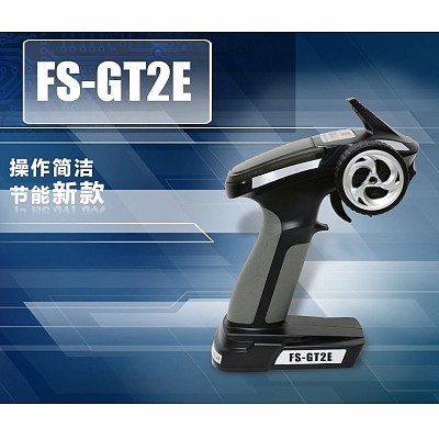 Flysky FS-GT2E 2CH Remote Control Transmitter TX + Receiver RX for Car Boat GT2E