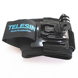 TELESIN 360degree Adjustable Waist Belts Mount Strap for Gopro Hero 4 3+ Xiaomi Yi Action Camera Sporting Ski Diving Sur