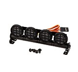 AX-506W Multi-function Ultra Bright 4 LED Lamp Light Bar 5 Modes 105*20*30MM for 1/10 1/8 RC 4WD Car Truck Buggy