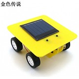 Self assembly Mini Solar Powered DIY Car Kit Children Educational Toy Gadget Gift 4 color Hot Selling