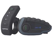 S14031 Vnetphone V8 Motorcycle Helmet Bluetooth Intercom Weatherproof Interphone Headset Remote Controller with FM NFC F