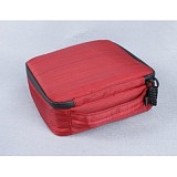 2pcs Camera Space 20*20*7 Weather Resistant Soft Case Storage Bag for Gopro Hero 3+ 3 2 Color Red