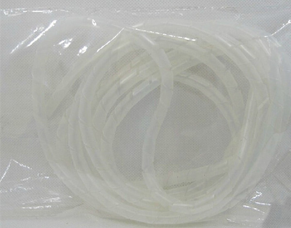 F10626 3D Printer Available PE Pipe Envelope Tube Wire Insulation Diameter 8MM 2.5 m White