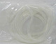 F10626 3D Printer Available PE Pipe Envelope Tube Wire Insulation Diameter 8MM 2.5 m White