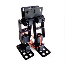 6 DOF Biped Walking Humanoid Robot Parts