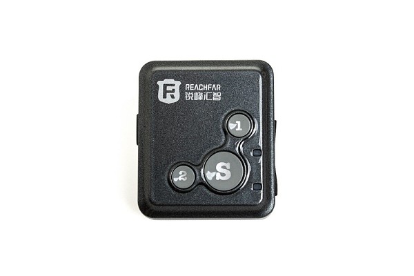 Q00367 Black RF-V16 Portable SOS Dual Talk Platform Long Standby Time Smart GPS Tracker