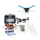 DIY GPS Drone Multi-Rotor Frame Kit S500-PCB APM2.8 Flysky 2.4G FS-i6 Transmitter Motor ESC NO Battery Charger