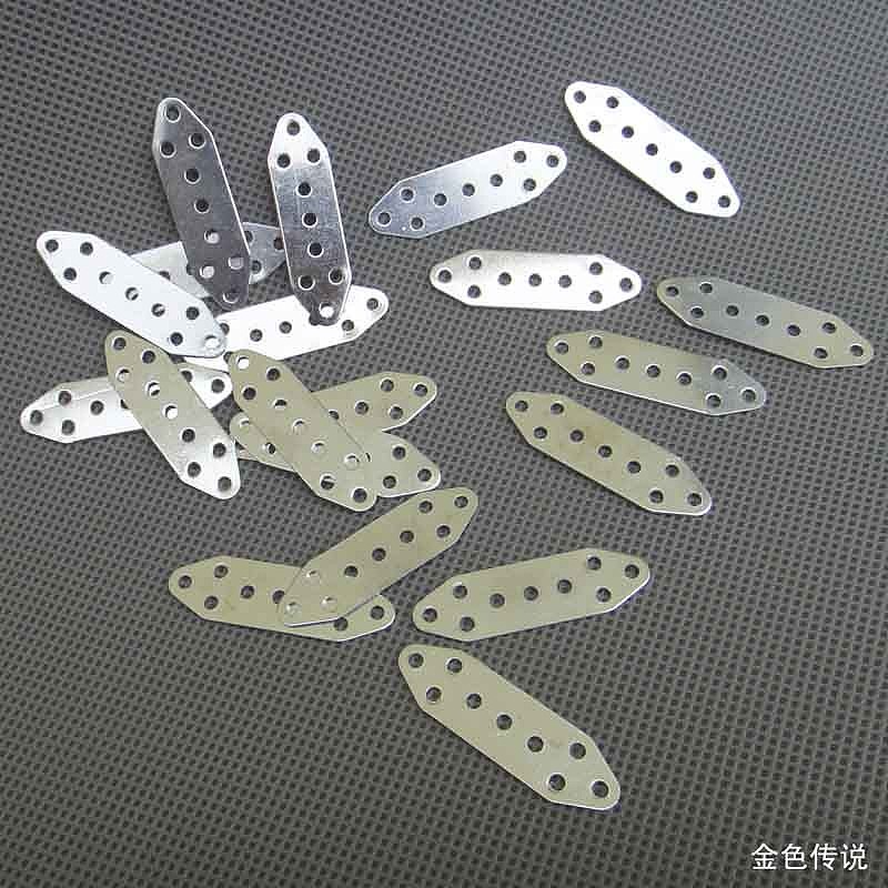 20pcs Mini Octagon Iron Connector Model Bracket Fastener DIY model Accessories For M2 Screw