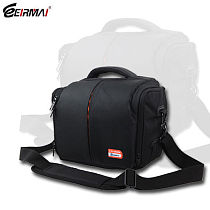 EIRMAI Nylon Shoulder Waterproof SLR Camera Bag Black S Size 25*15*21cm