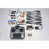 F02015-I 4Axis Foldable Rack RC Helicopter Kit APM2.8 Flight Control Board+GPS+1000KV Motor+10x4.7 Propeller+30A ESC+AT1