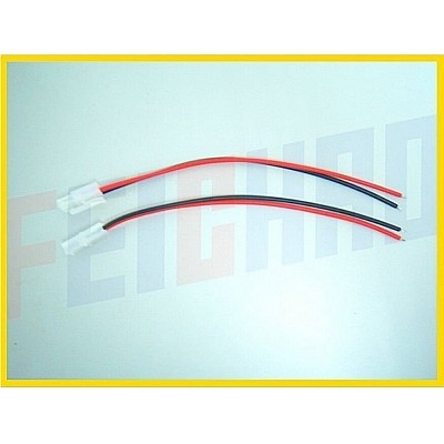 18AWG white Tamiya plugs 20CM long silicone cable / 1 pair of dress