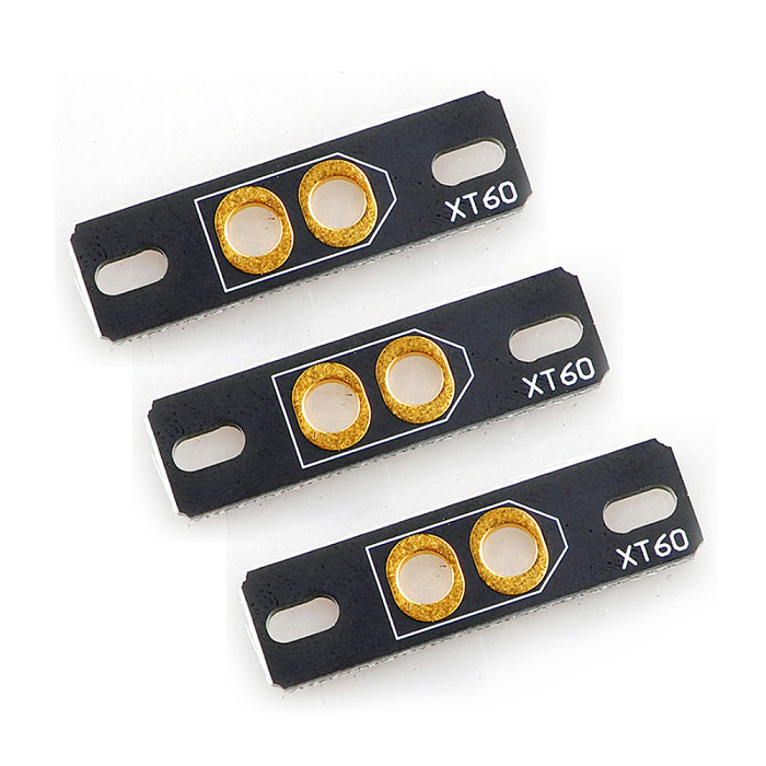 JMT PCB Welding Board Plate Fixed Seat Connector Holder Mount for XT30 XT60 XT90 DIY FPV Multicopter Racing Drone 250