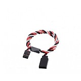 F06463 300MM 60 pin Servo Extension Cord High Current Cable Twisted Wire with Magnetic fit for Futaba/JR