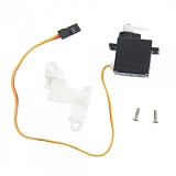 1Set High Quality Feilun FT009 RC Boat Speedboat Spare Parts Steering Gear Component Servo with Fixed Cover FT009-14