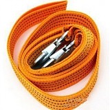 S00923 Powerful 3M 3Tons Tow Cable Tow Strap Towing Rope with Hooks for Universal Heavy Duty Car Emergency
