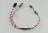 F06467 600MM 60 pin Large Current Interference Y Line Cable 60CM Twisted Wire with Magnetic fit for Futaba / JR