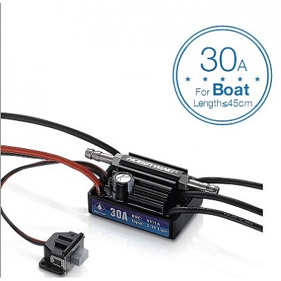 Hobbywing SeaKing V3 Waterproof 30A 2-3S Lipo 6V/1A BEC Brushless ESC for RC Racing Boat