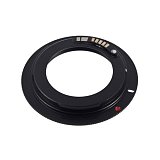 Generic M42-EOS Aluminum Alloy Lens Adapter Ring for M42 and CANON Camera Mount Adapter Color Black