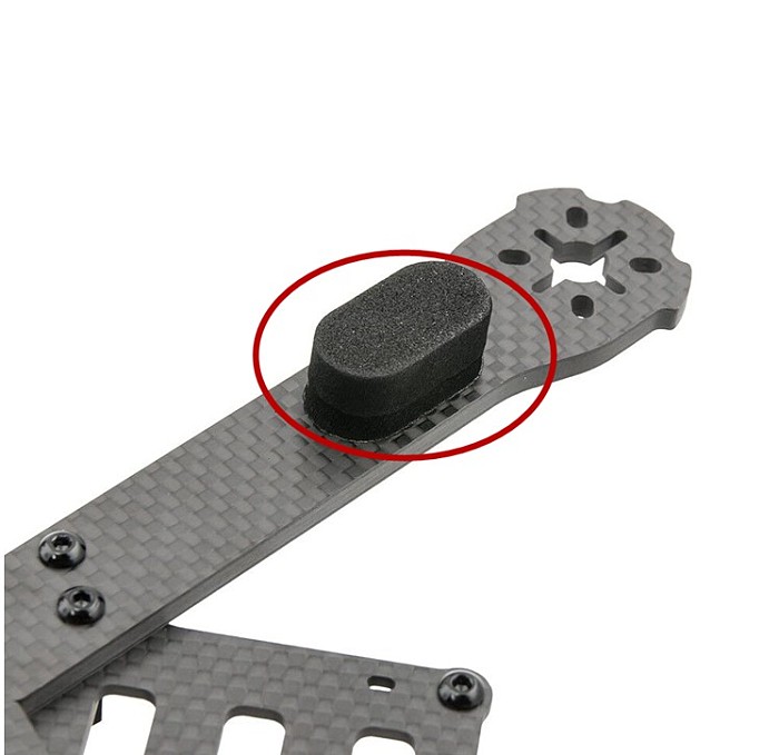 4pcs/set 3M Ultralight Shakeproof Sponge Foot Pad Cushion for 130 180 210 250 FPV Racer RC Drone Quadcopter