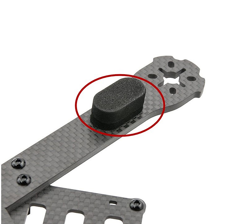 4pcs/set 3M Ultralight Shakeproof Sponge Foot Pad Cushion for 130 180 210 250 FPV Racer RC Drone Quadcopter