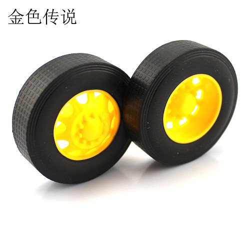 JMT 3 * 42mm Truck Rubber Wheel DIY Model Wheel Technology Production Truck Front And Rear Wheel Material