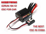 Hobbywing EZRUN 18A V2 2-3S Lipo Speed Controller Brushless ESC BEC Output 6V/1.5A for 1/16 1/18 RC Car