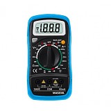 F11708 BSIDE MAS830L 2000 Words Mini Handheld Digital Multimeter With Background Light and Protective Cover