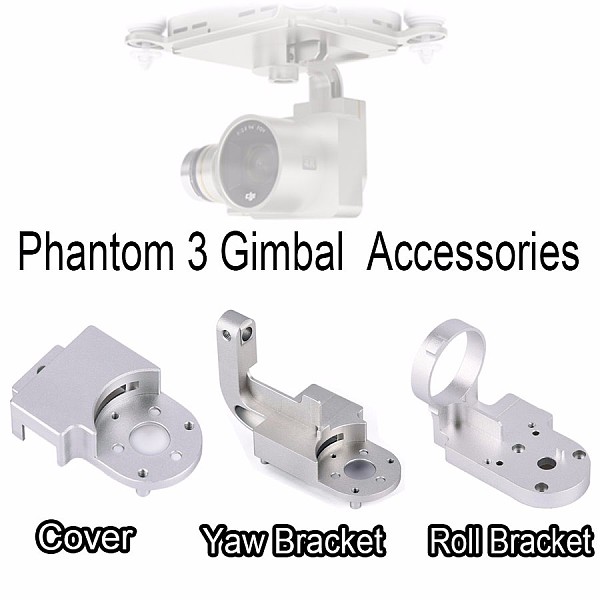 Gimbal Repair Kit Protector Guard Yaw Roll Bracket Cover Cap DIY Replacement for DJI Phantom3 Professional Advanced