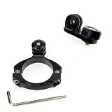 Aluminum Bike Motorcycle Mount Holder 31.8mm + Universal Mount To 1/4 Adapter Converter for GoPro HD Camera Xiaoyi GITUP