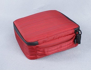 2pcs Camera Space 20*20*7 Weather Resistant Soft Case Storage Bag for Gopro Hero 3+ 3 2 Color Red