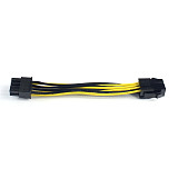 1PC 6 Pin Feamle to 8 Pin Male PCI Express Power Converter Cable CPU Video Graphics Card 6Pin to 8Pin PCIE Power Cable