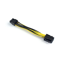 1PC 6 Pin Feamle to 8 Pin Male PCI Express Power Converter Cable CPU Video Graphics Card 6Pin to 8Pin PCIE Power Cable