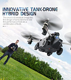 JJRC H40WH WIFI FPV Drone with Camera 200W RC Quadcopter Tank 2.4G 4CH 6Aixs Gyro Air And Ground Mode Atitude Hold Headless Mode