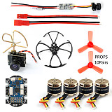 DIY 4 Axis Mini Quadcopter Accessory Brushless Motor 4in1 F3 Flight Controller with ESC for RC Racer Drone with 25mw Camera TX