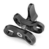 Diving Lights Ball Butterfly Clip Arm Clamp Mount For GOPRO 3+/4/5 Xiaoyi Gitup