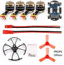 DIY Accessory SE1104 KV7500 with 4 in 1 ESC F3 Flight Controller Support DSHOT Props Bumper for Mini Racer FPV Drone Quadcopter