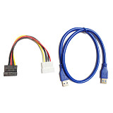 WBTUO PCIE X1 to PCIE X16 extension cable PCIE USB3.0 graphics extension cable